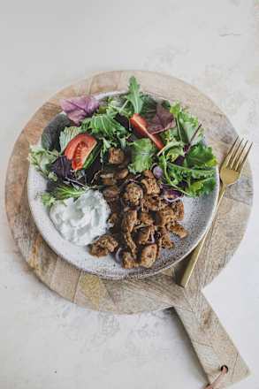 Kant-en-klaarmaaltijd, Veggie Gyros met erwteneiwit, 68 g