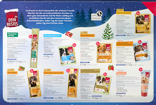 Adventskalender 2025 - Vrolijk Kerstfeest voor Honden, 1 st.