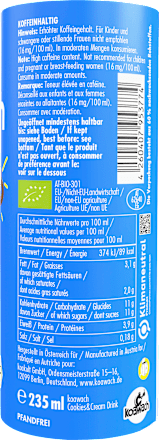 Kant-en-klare chocoladedrank, Cookies 'n' Cream met cafeïne uit Guarana, 235 ml