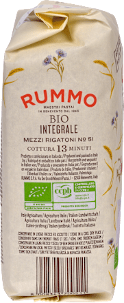 Pasta, Rigatoni van tarwe, volkoren, nr. 51, 500 g