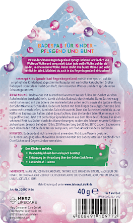 Kinderbadtoevoeging schuimbad Regenboogland, 40 g