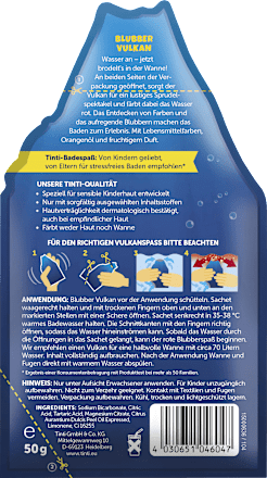 Kinderbadtoevoeging Blubber Vulkan, 40 g
