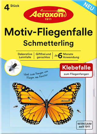 Vlindervliegenval, 4 stuks