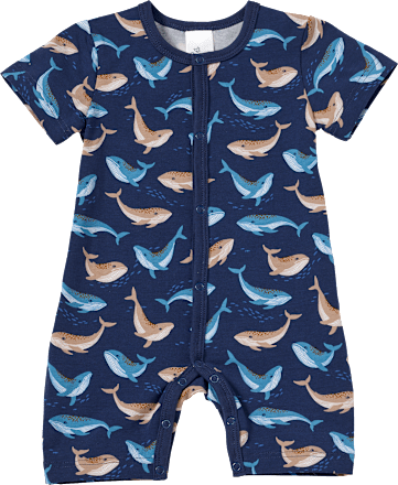 Pro Climate pyjama met walvispatroon, blauw, maat 86/92, 1 stuk