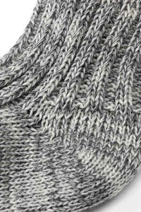 Socken aus Bio-Schurwolle, grau, Gr. 19/22, 1 St