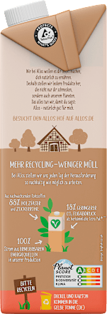 Haverdrank, zonder olie, 1 l