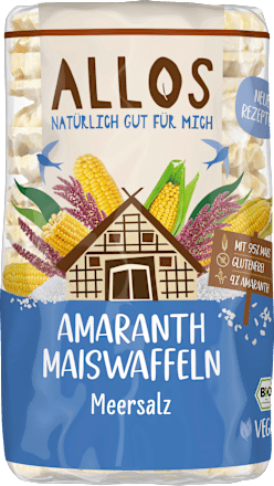 Maïswafels amarant zeezout, 100 g