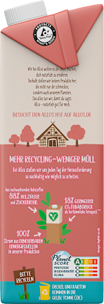 Plantendrank, haver-amandel naturel, 1 l