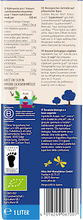 Plantendrank, zonder melk, 1,5% vet, 1 l