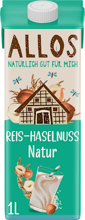 Plantendrank, rijst-hazelnoot natuurlijk, 1 l