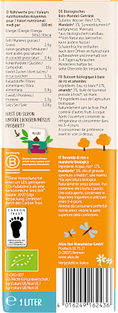 Plantendrank, rijst-amandel natuurlijk, 1 l
