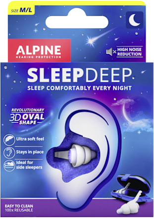 Sleep Deep oordopjes maat M/L, 2 stuks
