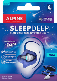 Sleep Deep Mini oordopjes maat S, 2 stuks