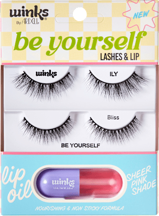 Kunstmatige Wimperset Winks met Lipolie, 1 st