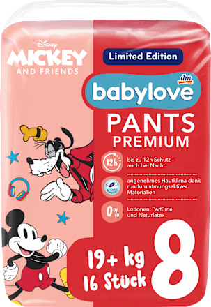 Babybroekjes Premium Disney Maat 8 (19+ kg), 16 stuks