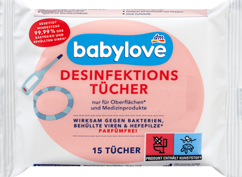 Desinfecterende doekjes, 15 stuks