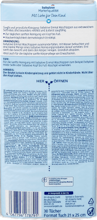 Wegwerp washandjes, 30 stuks