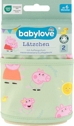 Peppa Pig Polyester Slabbetje, 2 stuks