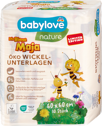 Verschoonmatjes Maya de Bij, 10 stuks