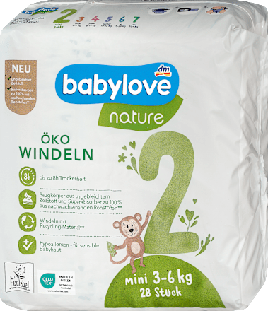 Windeln Gr. 2 mini (3-6 kg), 28 St