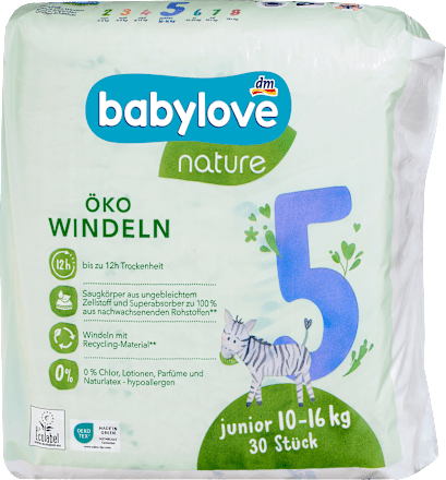 Windeln Gr. 5 Junior (10-16 kg), 30 St