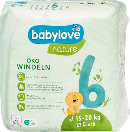 Luiers maat 6 XL (15-20 kg), 27 stuks