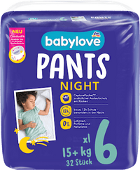 Pants Night Gr. 6 XL (15+ kg), 32 St