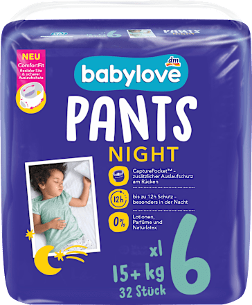 Pants Night Gr. 6 XL (15+ kg), 32 St