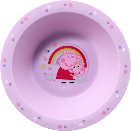Peppa Pig kom, paars, 1 stuk