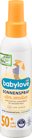 Zonnespray baby ultra gevoelig SPF 50+, 150 ml