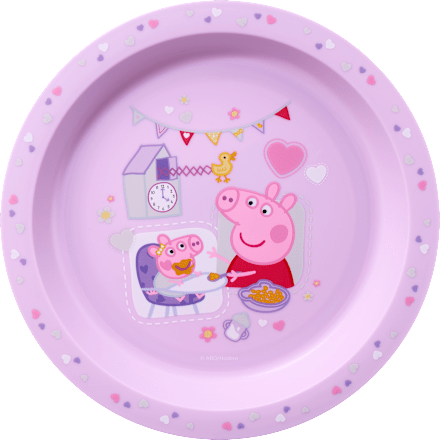 Peppa Pig bord, paars, 1 stuk