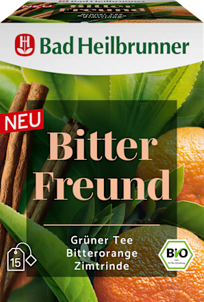 Kruidenthee, Bitter Friend (15 theezakjes), 27 g