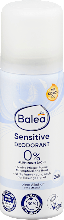 Deodorant Spray Gevoelig Reisformaat, 50 ml