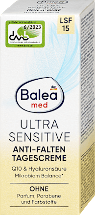 Dagcrème Ultra Sensitive Q10 SPF 15, 50 ml