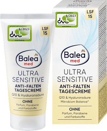 Dagcrème Ultra Sensitive Q10 SPF 15, 50 ml