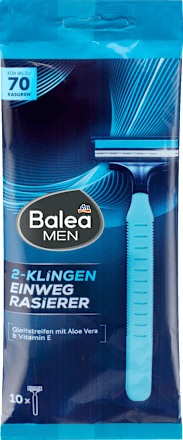 Wegwerpscheermesje 2 mesjes, 10 stuks