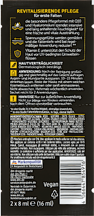 Q10 Anti-rimpel gezichtsmasker (2x8 ml), 16 ml