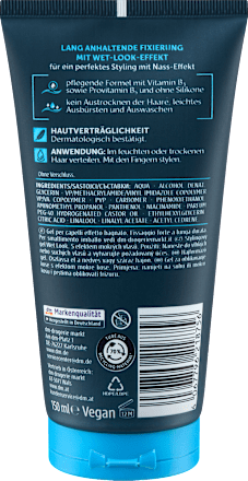 Wet Look Haargel, 150 ml