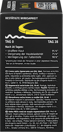 Nachtcrème Q10 regenererend, 50 ml