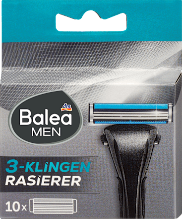 Scheermesjes, 3-bladig scheermesje, 10 stuks