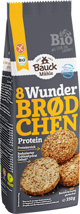 Bakmix voor 8 wonderbroodjes, eiwitrijk, glutenvrij, 350 g