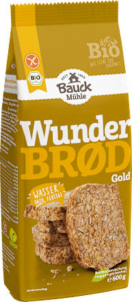 Wunderbrot Gold bakmix, glutenvrij, 600 g