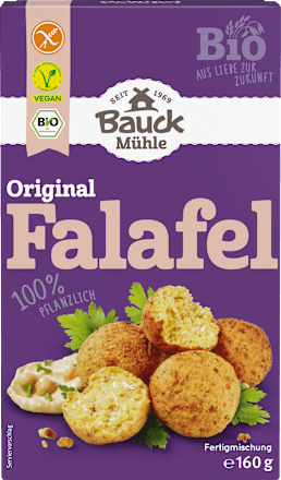 Kant-en-klare falafelmix, veganistisch, 160 g