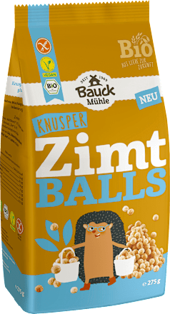 Muesli, Kaneelballetjes, glutenvrij, 275 g