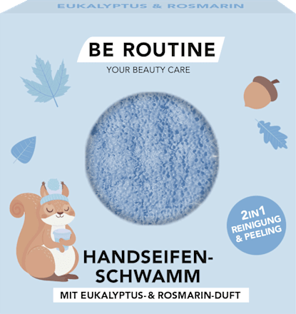 Zeepspons eucalyptus &amp; rozemarijn, 80 g