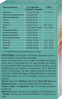 Stop Stress Day Kapseln, 30 St, 15,6 g