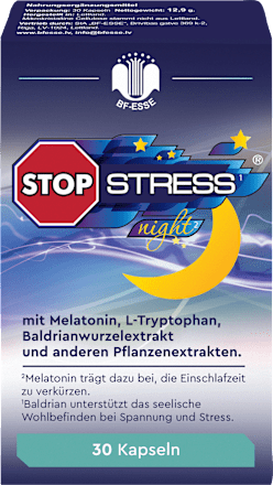 Stop Stress Night Kapseln, 30 St, 15,6 St