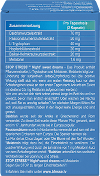 Stop Stress Nachtcapsules, 30 stuks