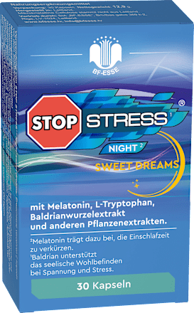 Stop Stress Nachtcapsules, 30 stuks