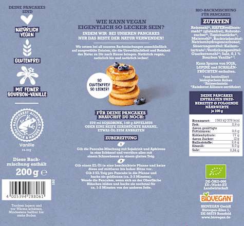 Bakmix, Mijn Pannenkoeken, 200 g
